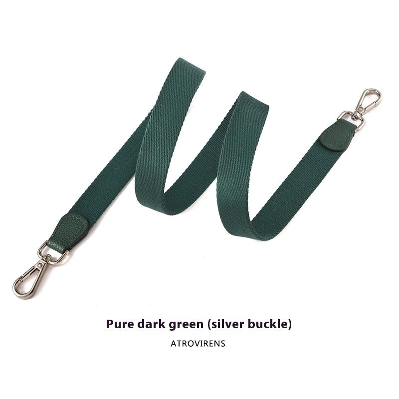 Canvas Broadband Solid Color Backpack Shoulder Strap Canvas Broadband Solid Color Backpack Shoulder Strap